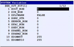 發(fā)那科機(jī)器人Error Code Output Function錯(cuò)誤代碼